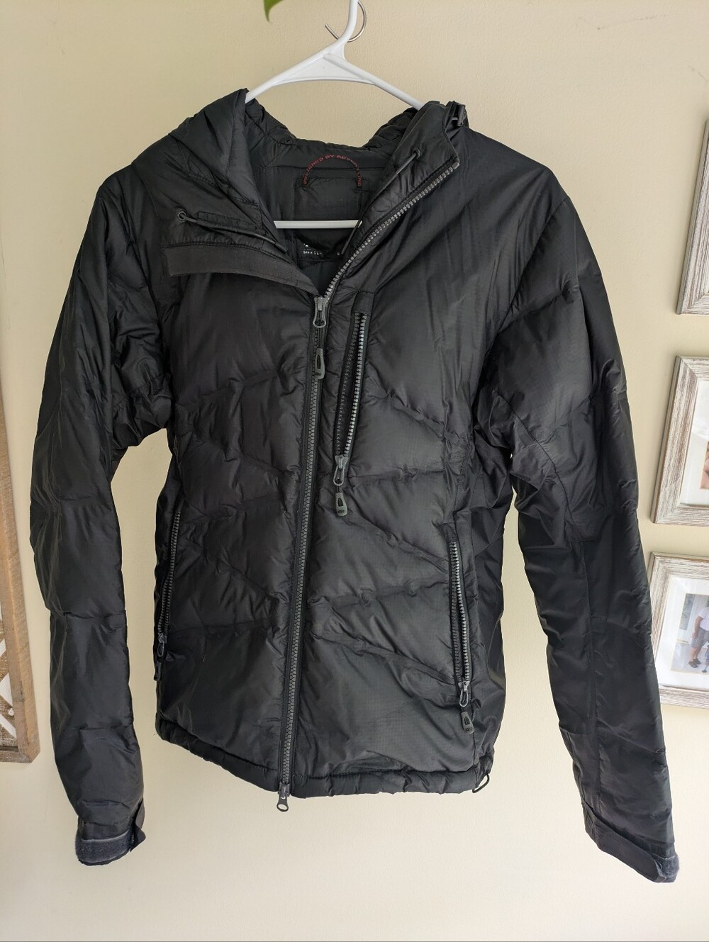 OR Women's Black Quilted Hooded Jacket